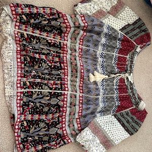 Forever 21 bohemian flowy top size L